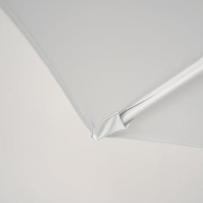 Ombrellone palo laterale 3mt in metallo colore bianco