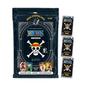Panini One Piece 25th Mega Starter Set Album Binder + 3 Packs + 5 Cards