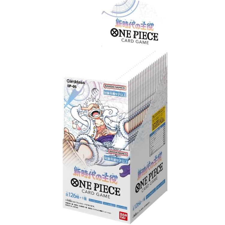 BANDAI ONE PIECE OP-05 AWAKENING OF THE NEW ERA BOX CG 24 BOOSTER 12 CARD GAME JAP