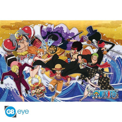ABYSTYLE MAXI POSTER ONE PIECE: „THE CREW IN WANO COUNTRY“ (GB EYE) 91,5x61cm