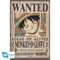 ABYSTYLE MAXI POSTER ONE PIECE: "WANTED LUFFY NEW 2" LUFFY (GB EYE) 91.5x61cm