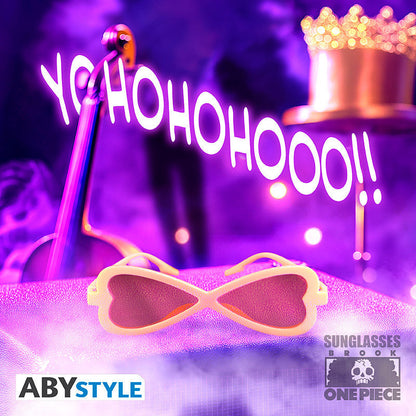 One Piece Glasses Brook Sonnenbrille Cosplay Sunglasses Abystyle OP