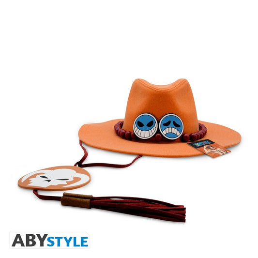 One Piece Abystyle Hut Portgas D. Ace Replik Cosplay Hut Piraten
