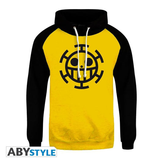 ABYSTYLE - ONE PIECE: TRAFALGAR LAW REPLICA SWEATSHIRT MEN'S HOODED SWEATSHIRT SIZE M