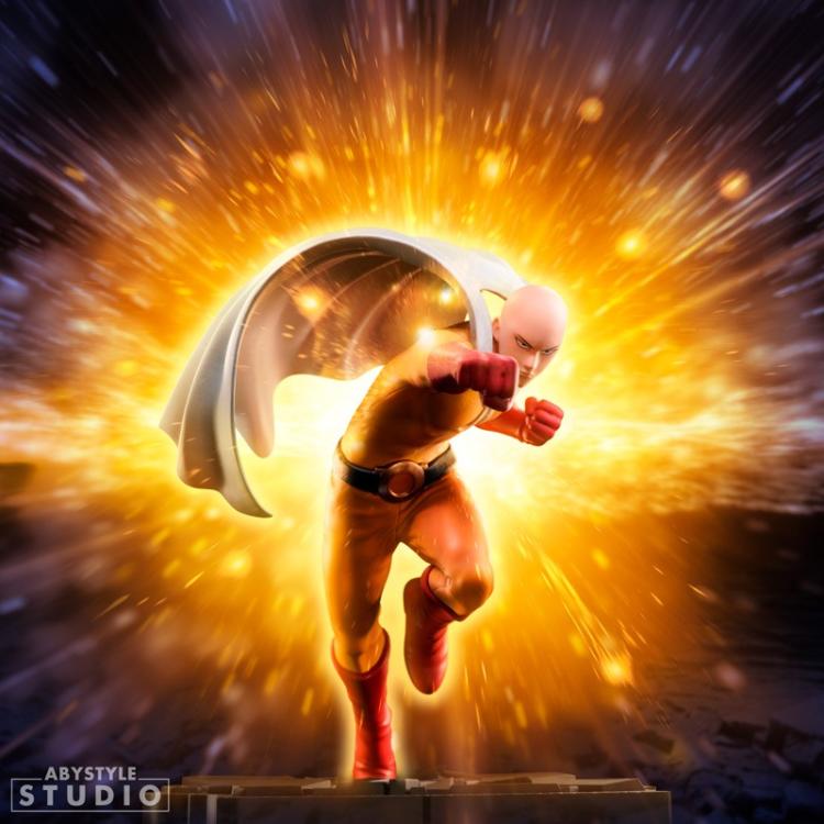 ABYSTYLE - SFC: ONE PUNCH MAN 62 "SAITAMA" SUPER FIGURE STATUE STATUETTE 17CM
