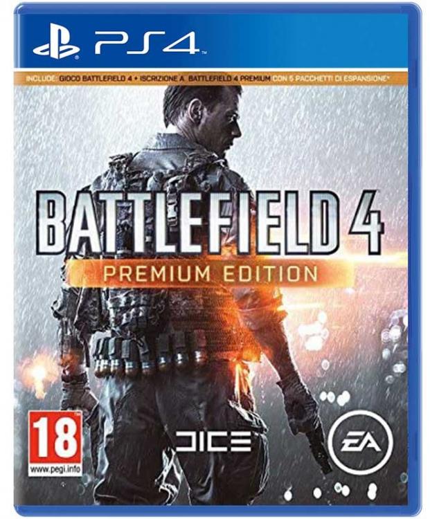 BATTLEFIELD 4 PREMIUM EDITION ITALIENISCHES SPIEL PLAYSTATION 4 EU-SPIEL VERSIEGELT