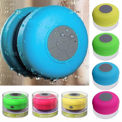 WASSERDICHTER BLUETOOTH DUSCHLAUTSPRECHER MIT SAUGNAPF