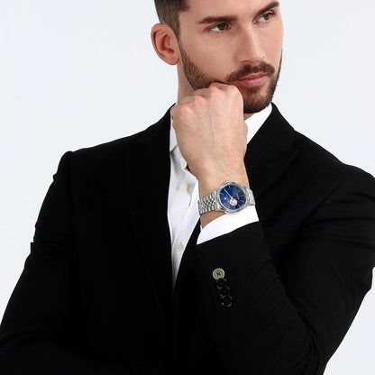 Maserati open heart Automatico blu 42mm – cinturino jubilee in acciaio