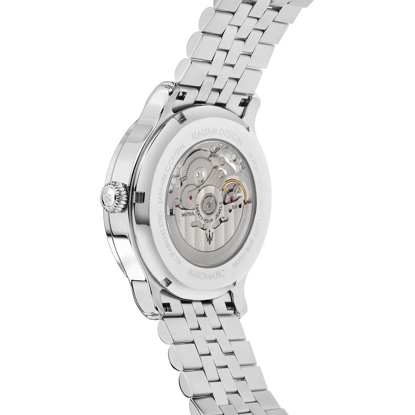 Maserati open heart Automatico blu 42mm – cinturino jubilee in acciaio