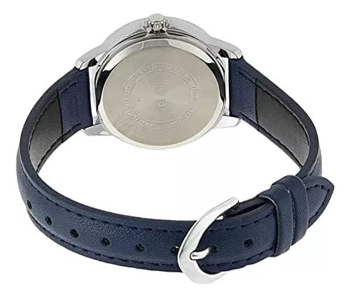 Casio LTP-V004L-2B – Orologio Donna con Quadrante Blu e Cinturino in Pelle | LowEconomy