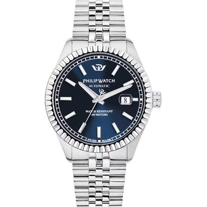 Philip Watch Caribe Automatico Blu R822 data jubilee