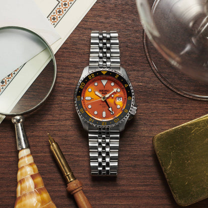 Seiko 5 Sports GMT Automatik – Orange, 42,5mm – Artikelnummer SSK005K1