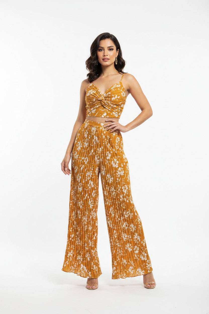 Abito Due Pezzi Donna con Scollo a V – Completo Elegante e Estivo
