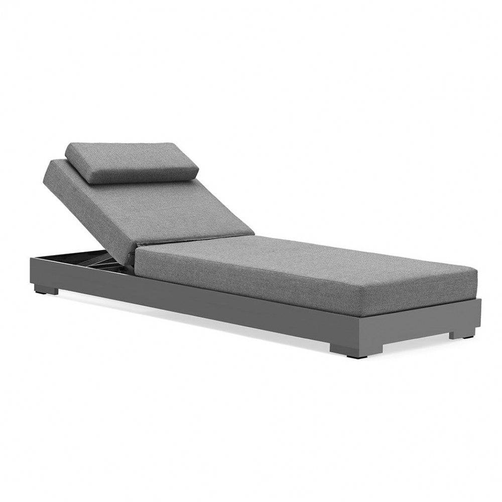 Sonnenliege Boa Vista - Aluminium - 18 cm Kissen, wasserabweisend