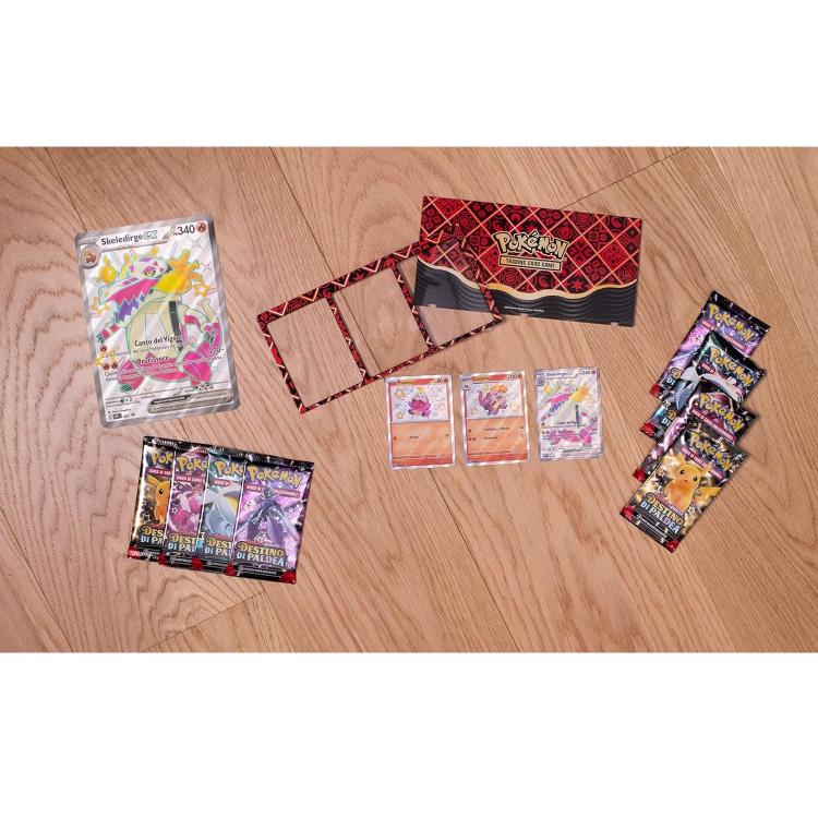 Pokémon Top-Kollektion Karmesin & Purpur Paldeas Schicksal Skelokrokk-ex