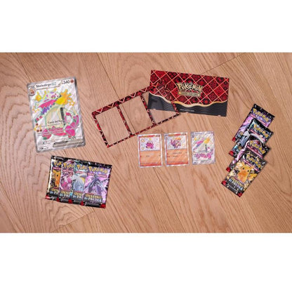 Pokémon Top-Kollektion Karmesin & Purpur Paldeas Schicksal Skelokrokk-ex
