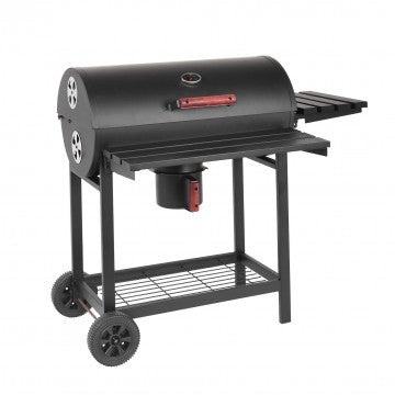 Tennessee Holzkohlegrill mit schwarz lackiertem Stahlgestell