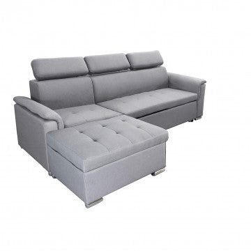 Divano componibile design moderno con chaise longue
