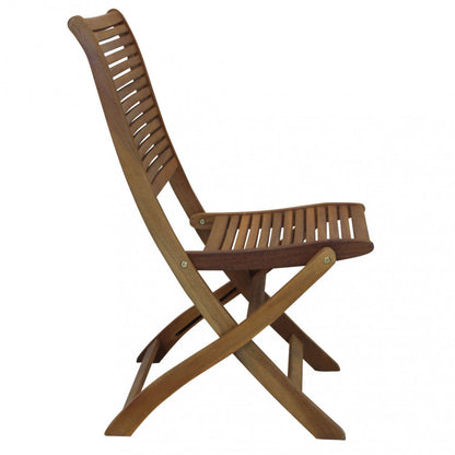 Stuhl Riviera aus massivem Akazienholz mit den Maßen 50 x 65 x 94 cm (H)