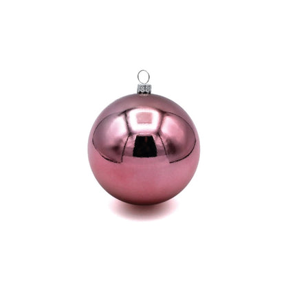 Sfera di Natale decorativa lucida | da 8cm