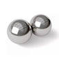 PAIR 2 CHINESE BAODING BALLS CHROME STRESS RELIEF HAND EXERCISE AND MASSAGE