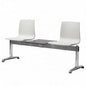 Fire Retardant Waiting Bench with Table - Scab Design