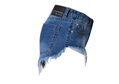 Pantaloncini a Jeans Cotone Vita Alta Donna – Shorts Eleganti e Comodi per Estate