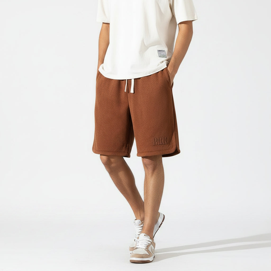 Pantaloncini Uomo Taglie Forti in Poliestere | Bermuda Estivi Vestibilità Ampia