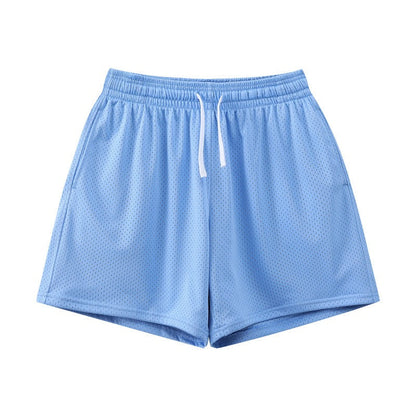 Pantaloncini Sportivi Due Strati Uomo/Donna – Shorts Comodi per Allenamento e Attività Sportive