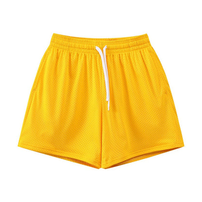 Pantaloncini Sportivi Due Strati Uomo/Donna – Shorts Comodi per Allenamento e Attività Sportive