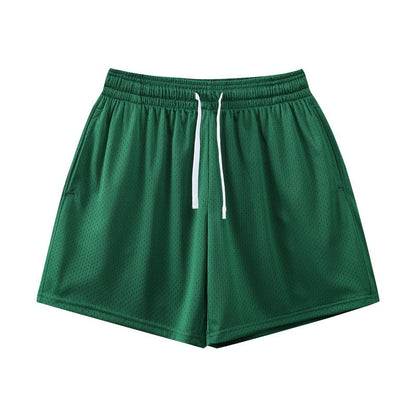 Pantaloncini Sportivi Due Strati Uomo/Donna – Shorts Comodi per Allenamento e Attività Sportive