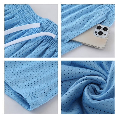 Pantaloncini Sportivi Due Strati Uomo/Donna – Shorts Comodi per Allenamento e Attività Sportive