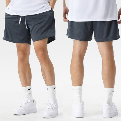 Pantaloncini Sportivi Due Strati Uomo/Donna – Shorts Comodi per Allenamento e Attività Sportive