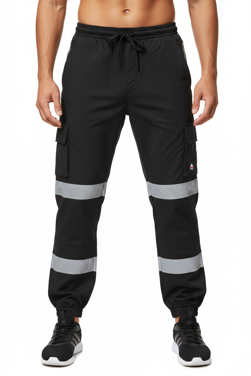 Pantaloni da Lavoro Catarifrangenti Unisex Alta Visibilità Multitasche