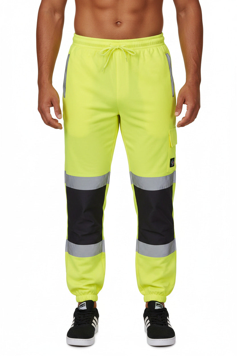 Pantaloni da Lavoro Catarifrangenti Unisex Alta Visibilità Multitasche