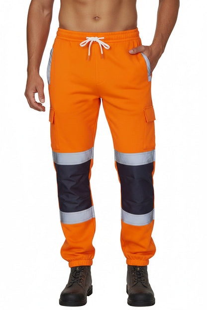 Pantaloni da Lavoro Catarifrangenti Unisex Alta Visibilità Multitasche