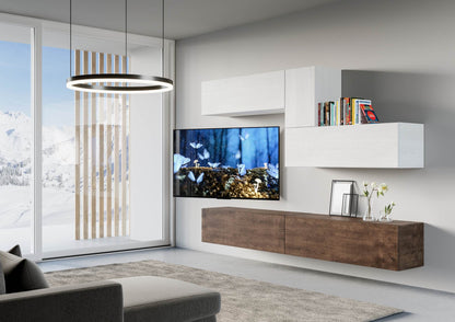 Wohnwand Isoka A04 Modularität und Design B.268 T.39,2