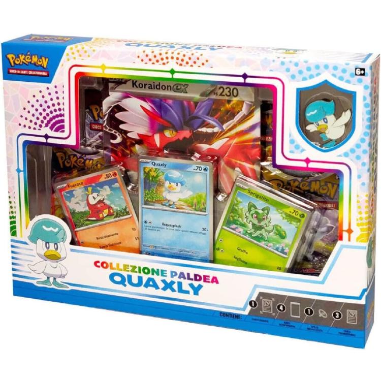 Pokemon Paldea Kollektion Gcc (Quaxly) Sammelkartenspiel Erweiterung Eng