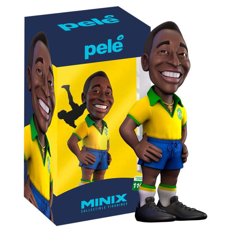 Minix - Pelé (Brasilien) Football Legends (110A) Figur Statue PVC 12cm
