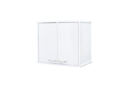 Pensile per Composizione Lavanderia in PVC, Kit Completo 60x34 cm, Modello Garden, Ideale per Spazi Funzionali