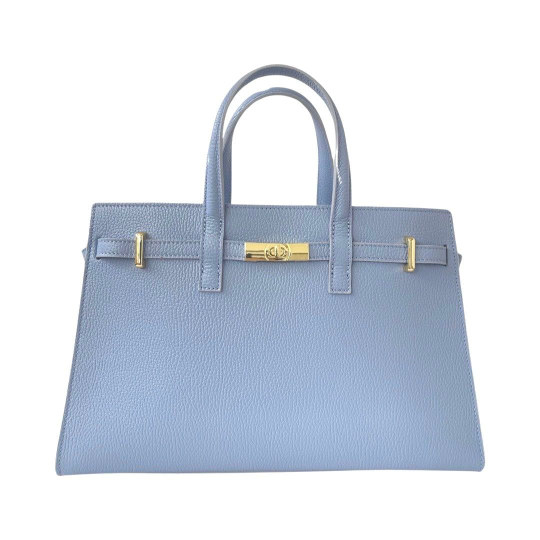 Modex™Luxurious Italian Leather Bag with Signature Lock