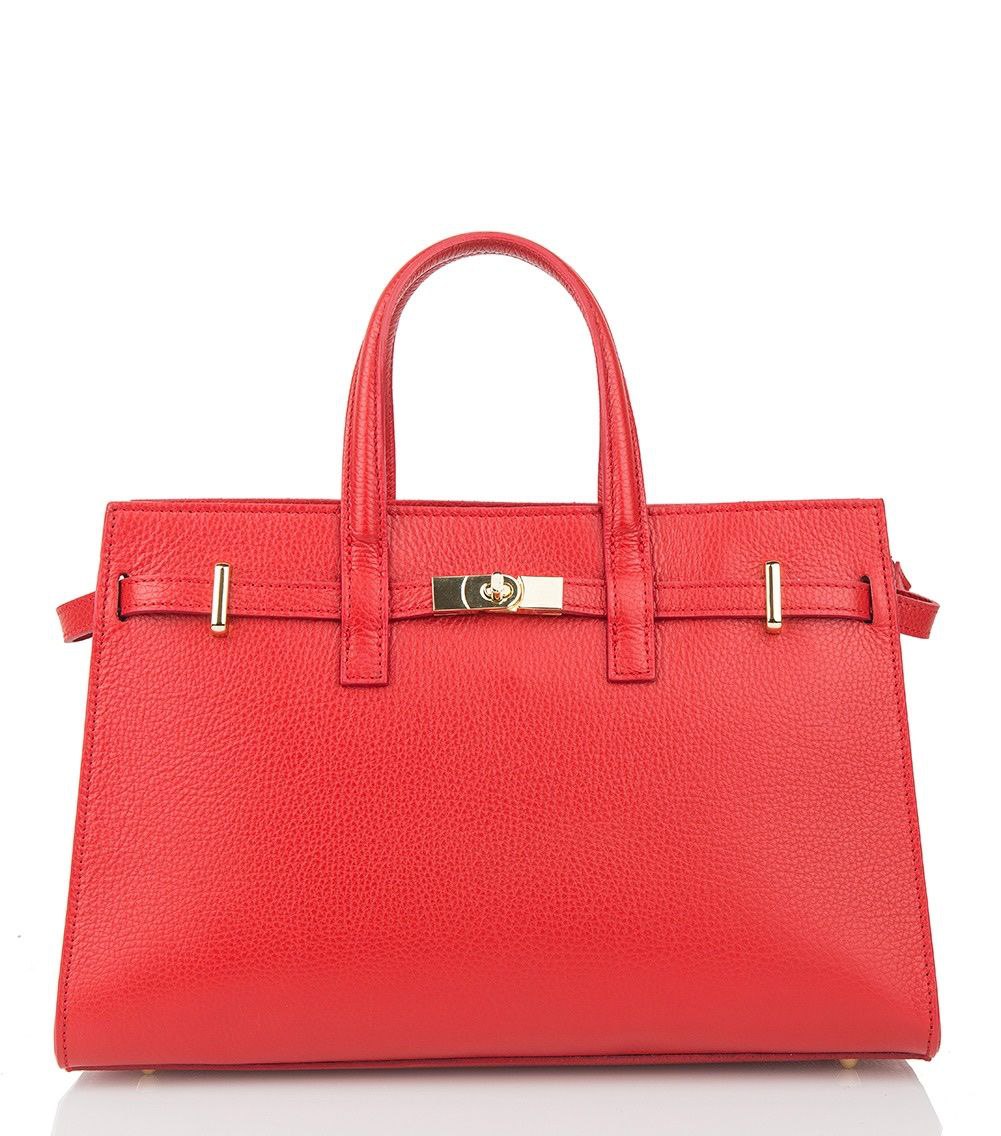 Modex™Luxurious Italian Leather Bag with Signature Lock