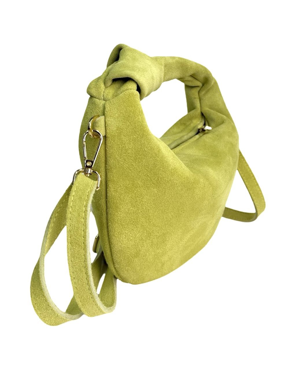 Luxurious Suede &amp; Genuine Leather Bag – Premium Italian Craftsmanship