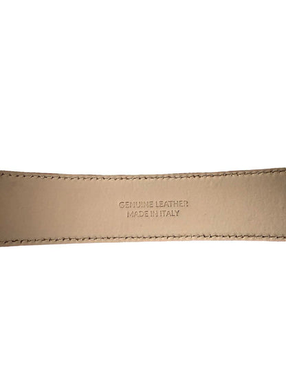 Adjustable Italian Leather Belt with Gold Buckle by Modex™