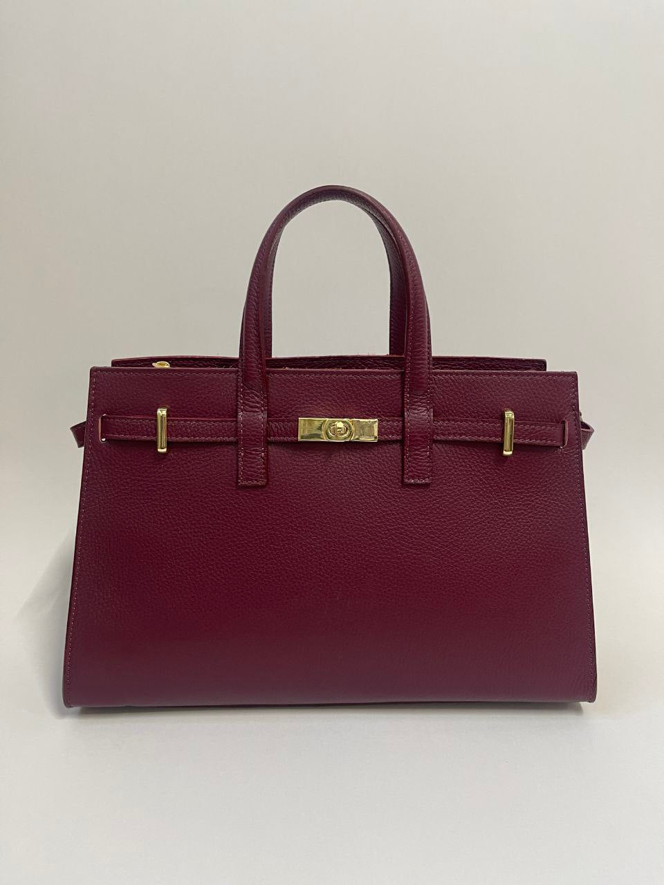 Modex™Luxurious Italian Leather Bag with Signature Lock