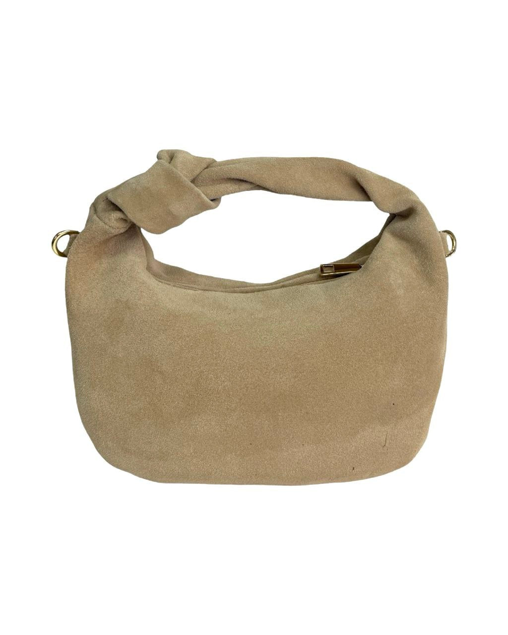 Luxurious Suede &amp; Genuine Leather Bag – Premium Italian Craftsmanship