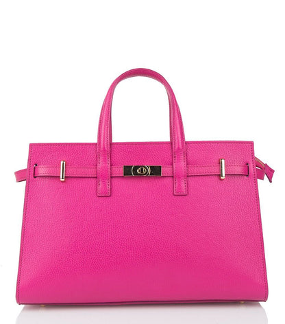 Modex™Luxurious Italian Leather Bag with Signature Lock