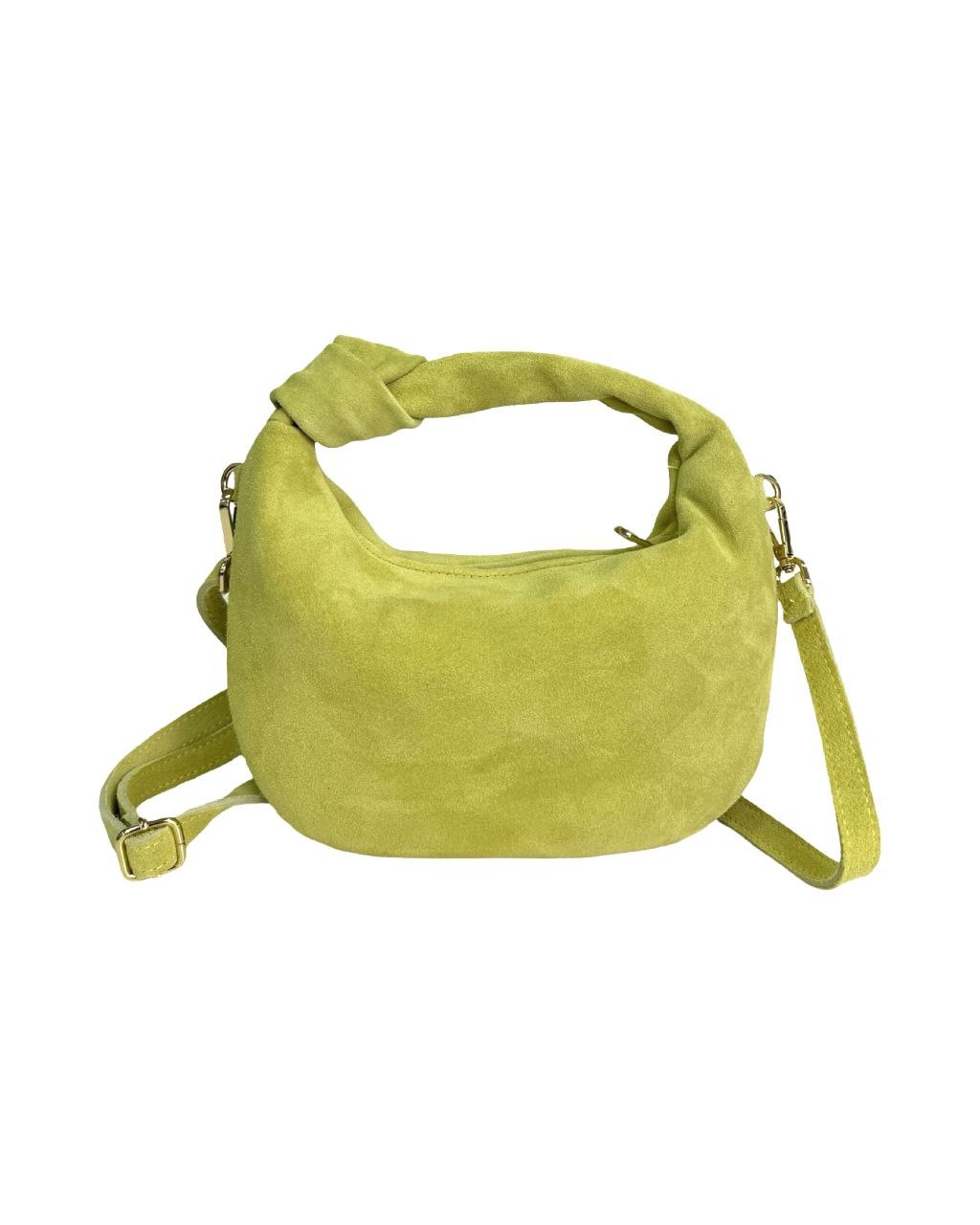 Luxurious Suede &amp; Genuine Leather Bag – Premium Italian Craftsmanship