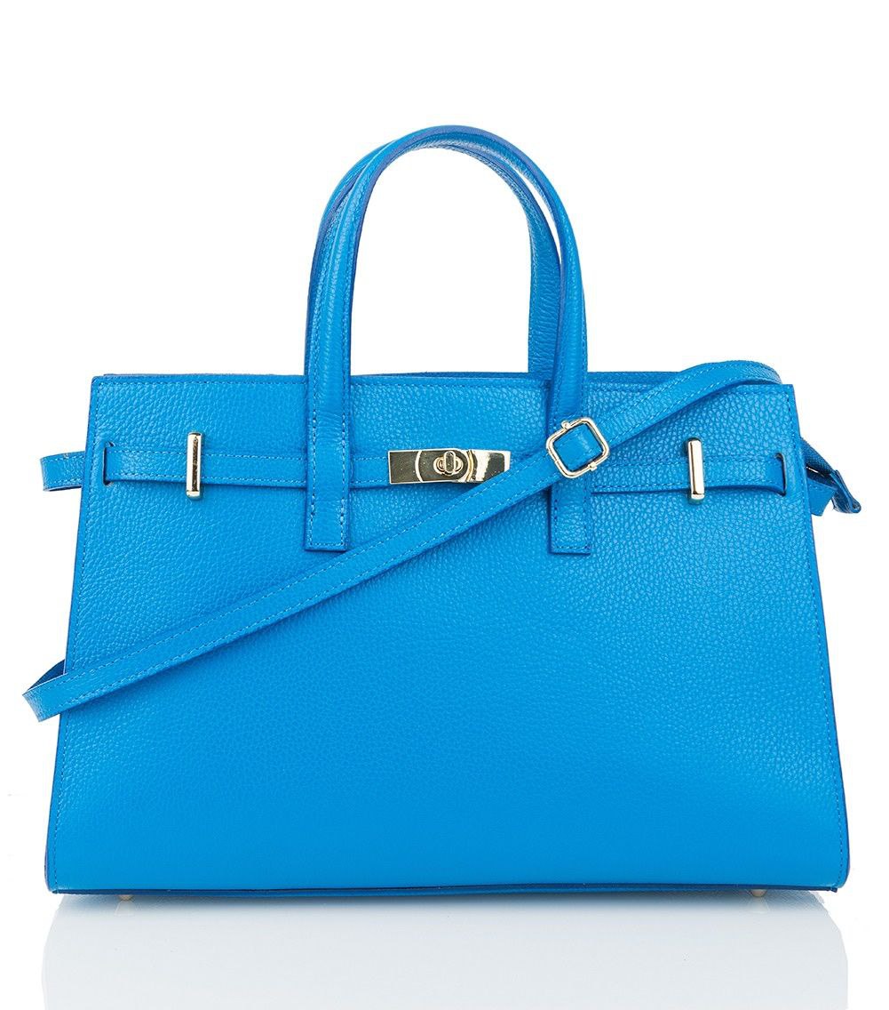 Modex™Luxurious Italian Leather Bag with Signature Lock