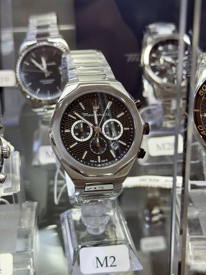 Maserati R8873642004 – schwarzer Chronograph aus Edelstahl
